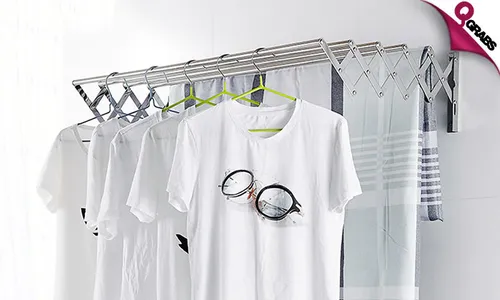 Aluminum Retractable Drying Rack!